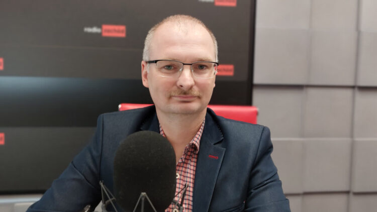 Mariusz Szlachetka, pełniący obowiązki wójta gminy Przewóz Radio Zachód - Lubuskie