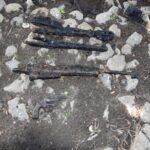 Części karabinów i rewolwer z II wojny światowej zalegały na dnie rzeki Radio Zachód - Lubuskie