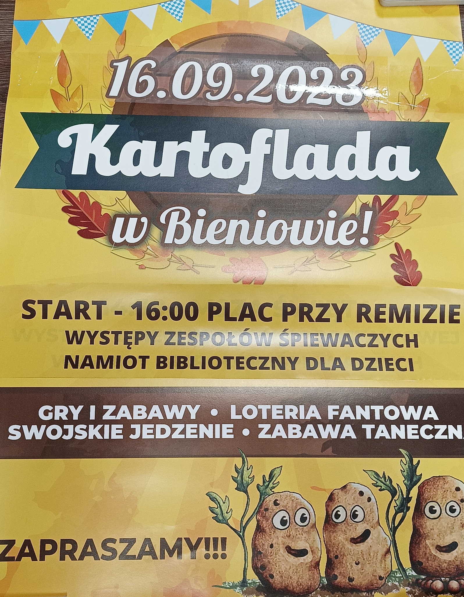 Żarska gmina zaprasza na coroczne święto ziemniaka Radio Zachód - Lubuskie