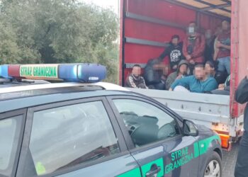 36 migrantów w ciężarowym aucie zatrzymanym przy granicy Radio Zachód - Lubuskie