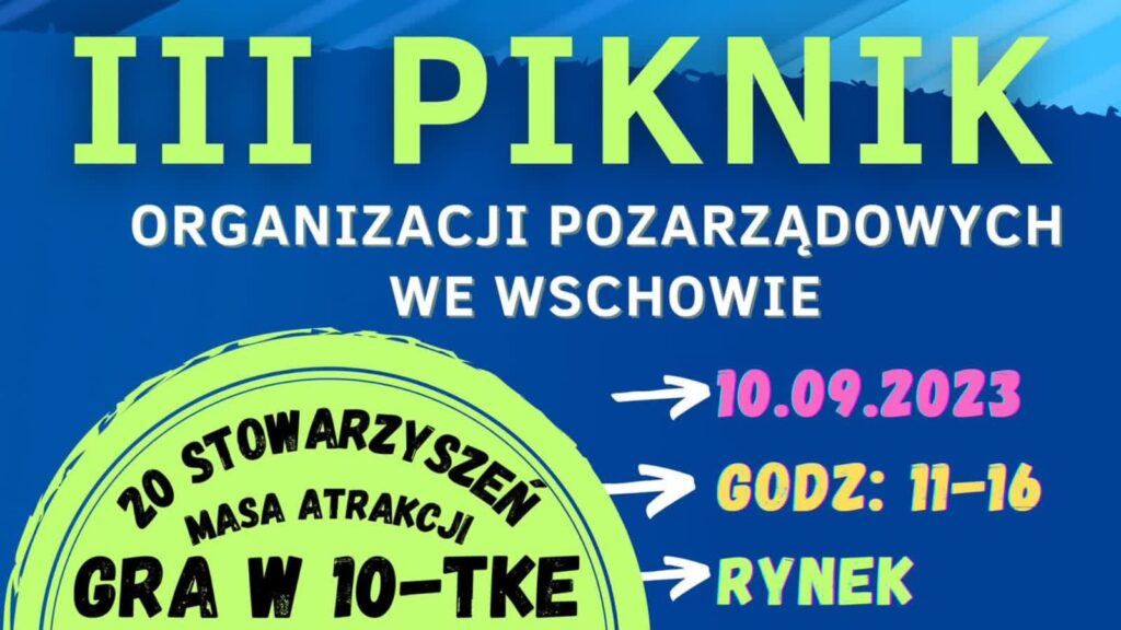 Plakat Miasto i Gmina Wschowa/FB