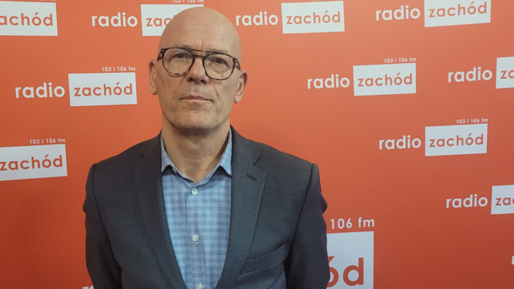 Robert Karwacki, prezes miejskiego zakładu komunikacji w Zielonej Górze Radio Zachód - Lubuskie