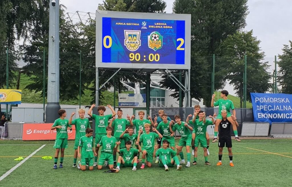 Młoda Lechia z pierwszą wygraną fot. materiały Lechii Zielona Góra