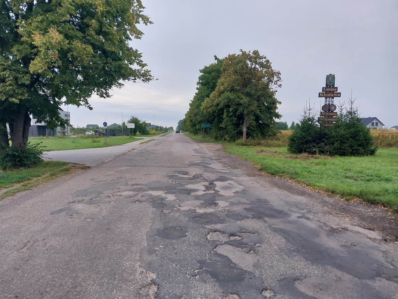 Przebudowa dróg powiatowych w gminie Kłodawa Radio Zachód - Lubuskie