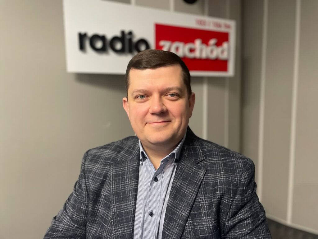 Jacek Wójcicki, prezydent Gorzowa Wlkp. Radio Zachód - Lubuskie