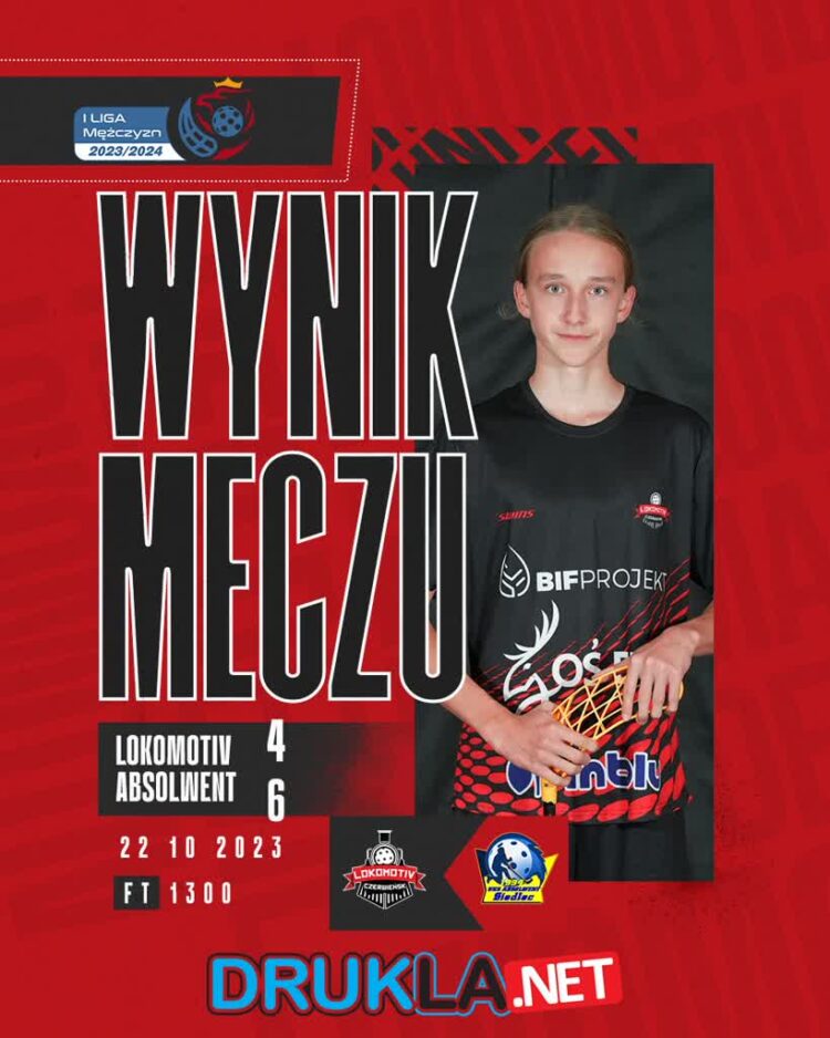 Trzecia przegrana Lokomotivu w I lidze Radio Zachód - Lubuskie