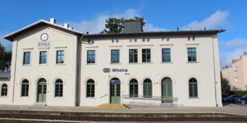 Odremontowany dworzec w Witnicy otwarty Radio Zachód - Lubuskie