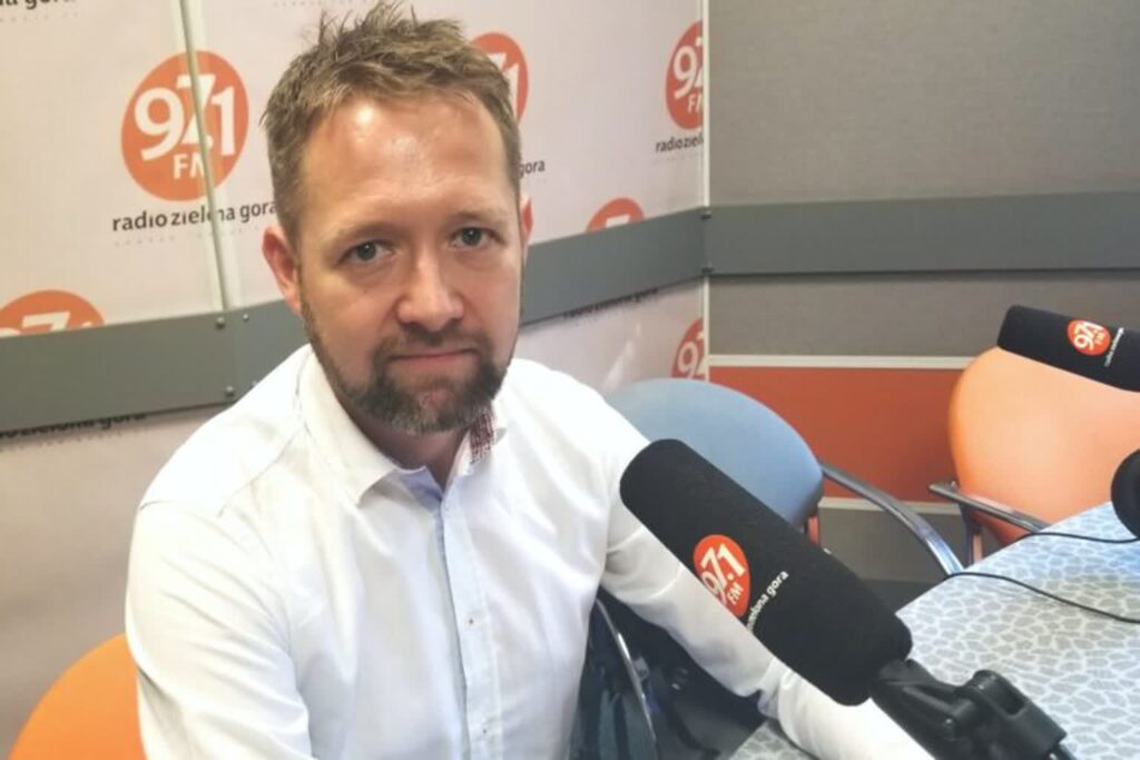 Łukasz Rut, wicedyrektor Organizacji Pracodawców Ziemi Lubuskiej Radio Zachód - Lubuskie