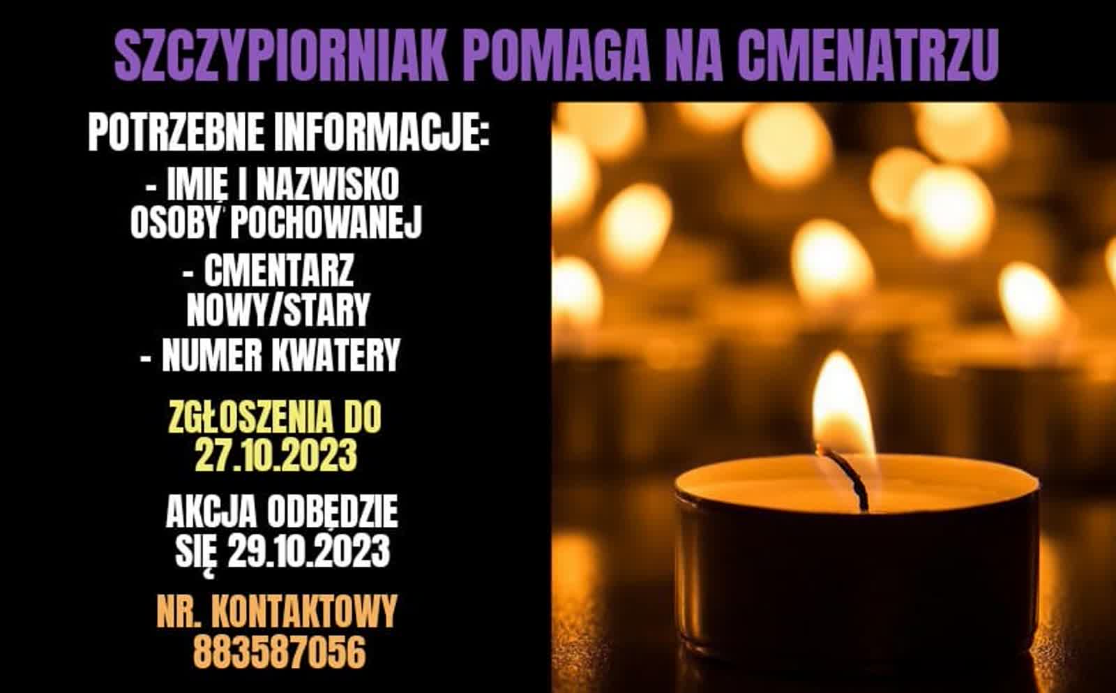 Zielonogórscy szczypiorniści pomogą przy sprzątaniu grobów Radio Zachód - Lubuskie