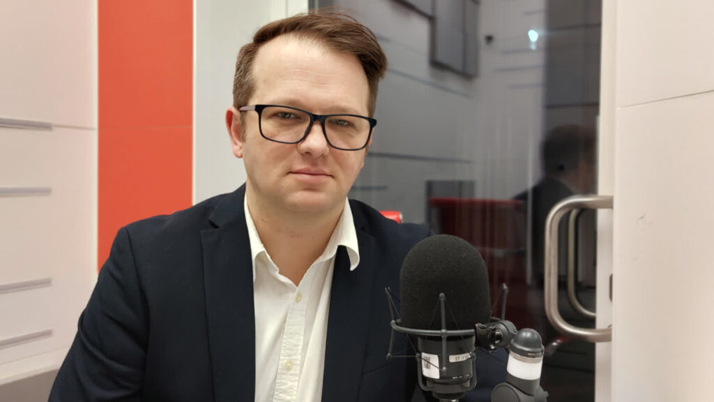 Janusz Życzkowski, redaktor naczelny Gazety Lubuskiej oraz Gazety Wrocławskiej Radio Zachód - Lubuskie