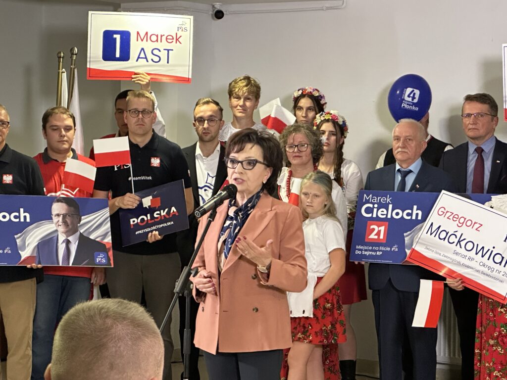 Marszałek Sejmu Elżbieta Witek spotkała się z mieszkańcami Lubuskiego [GALERIA] Radio Zachód - Lubuskie