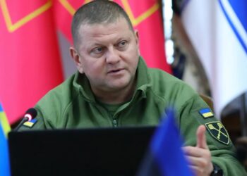 Gen. Załużny potwierdził śmierć swojego asystenta Giennadija Chastyakova / facebook.com/CinCAFU