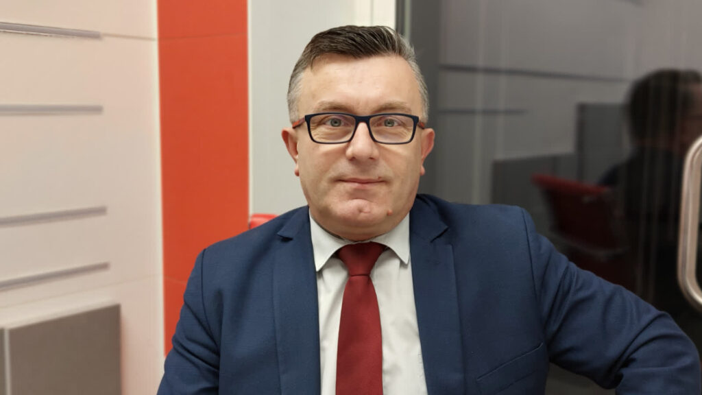 Mariusz Herbut, prezes zarządu Wojewódzkiego Funduszu Ochrony Środowiska i Gospodarki Wodnej Radio Zachód - Lubuskie