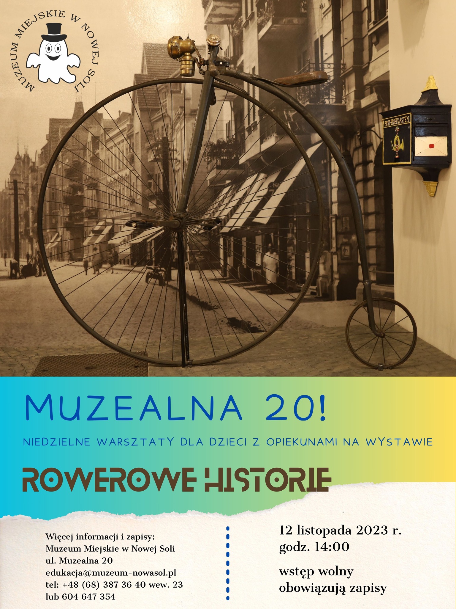 Rowerowa wystawa w nowosolskim muzeum Radio Zachód - Lubuskie