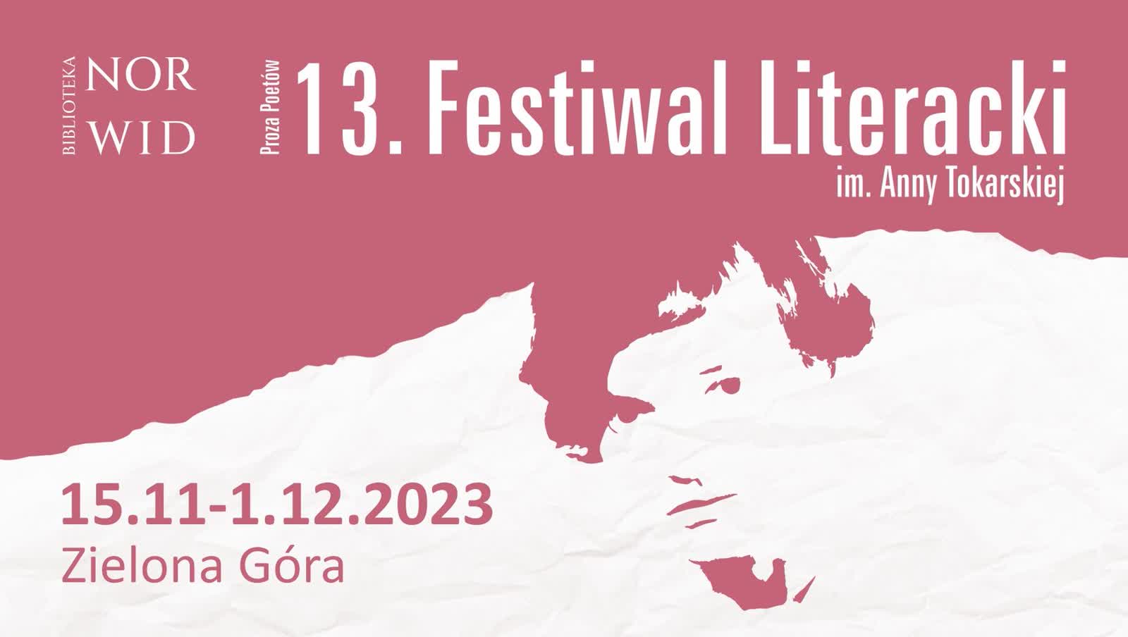 Rusza 13. edycja Festiwalu Literackiego im. Anny Tokarskiej Proza Poetów Radio Zachód - Lubuskie