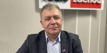 Waldemar Rusakiewicz. szef gorzowskiej Solidarności Radio Zachód - Lubuskie