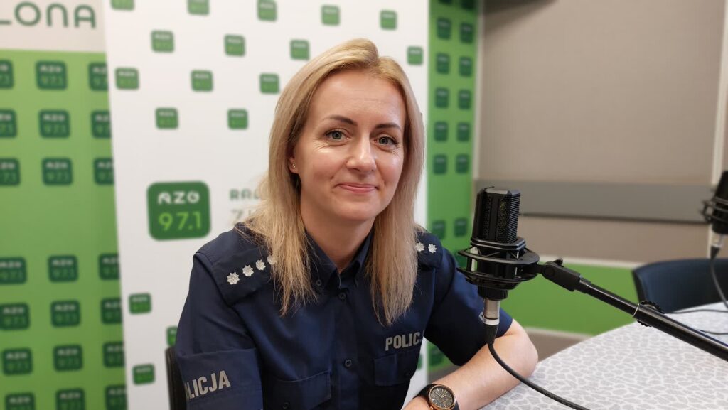 nadkomisarz Katarzyna Świerkowska, zastępca naczelnika wydziału ruchu drogowego Komendy Miejskiej Policji w Zielonej Górze Radio Zachód - Lubuskie