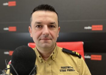 Mł. bryg. Arkadiusz Kaniak, rzecznik lubuskiej straży pożarnej Radio Zachód - Lubuskie