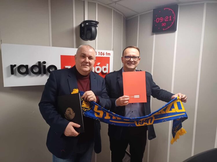 Radio Zachód i Stal Gorzów Wlkp. razem w sezonie 2024 Radio Zachód - Lubuskie