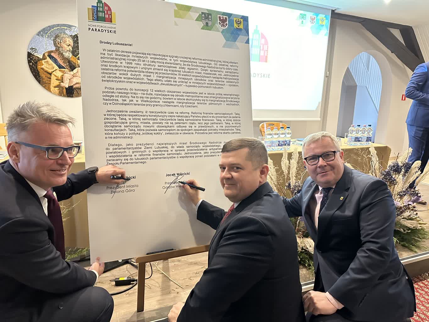Nowe Porozumie Paradyskie – komentuje J. Kubicki Radio Zachód - Lubuskie