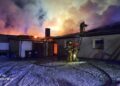 Strażacy gasili duży pożar kurnika obsadzonego indykami [ZDJĘCIA] Radio Zachód - Lubuskie