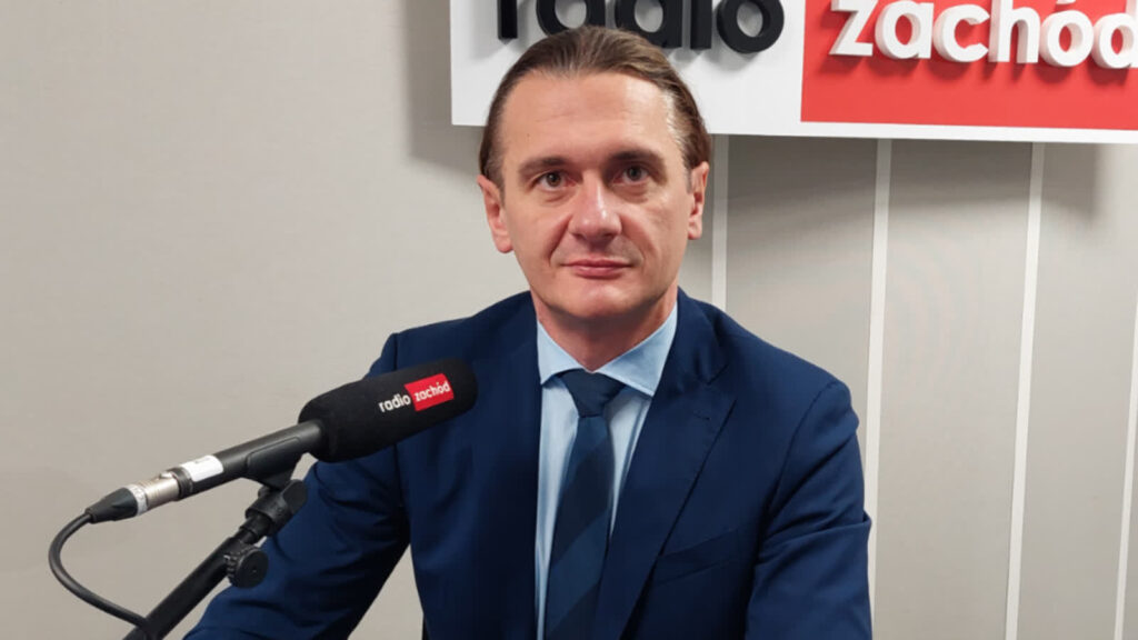 Krzysztof Kielec, prezes Kostrzyńsko Słubickiej Specjalnej Strefy Ekonomicznej Radio Zachód - Lubuskie