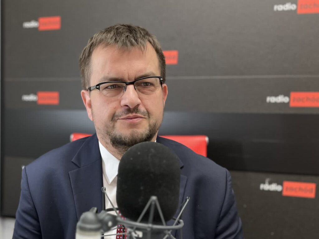 Andrzej Gonia, dyrektor lubuskiego oddziału PFRON Radio Zachód - Lubuskie