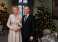 Życzenia od pary prezydenckiej: Niech Święta będą wypełnione wspólnym kolędowaniem, pełnymi nadziei rozmowami o tym, co czeka nas w Nowym Roku Radio Zachód - Lubuskie