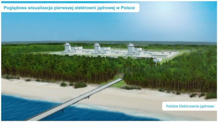 Fot. Polskie Elektrownie Jądrowe. Tak będzie wyglądać pierwsza polska elektrownia jądrowa, która ma stanąć w gminie Choczewo