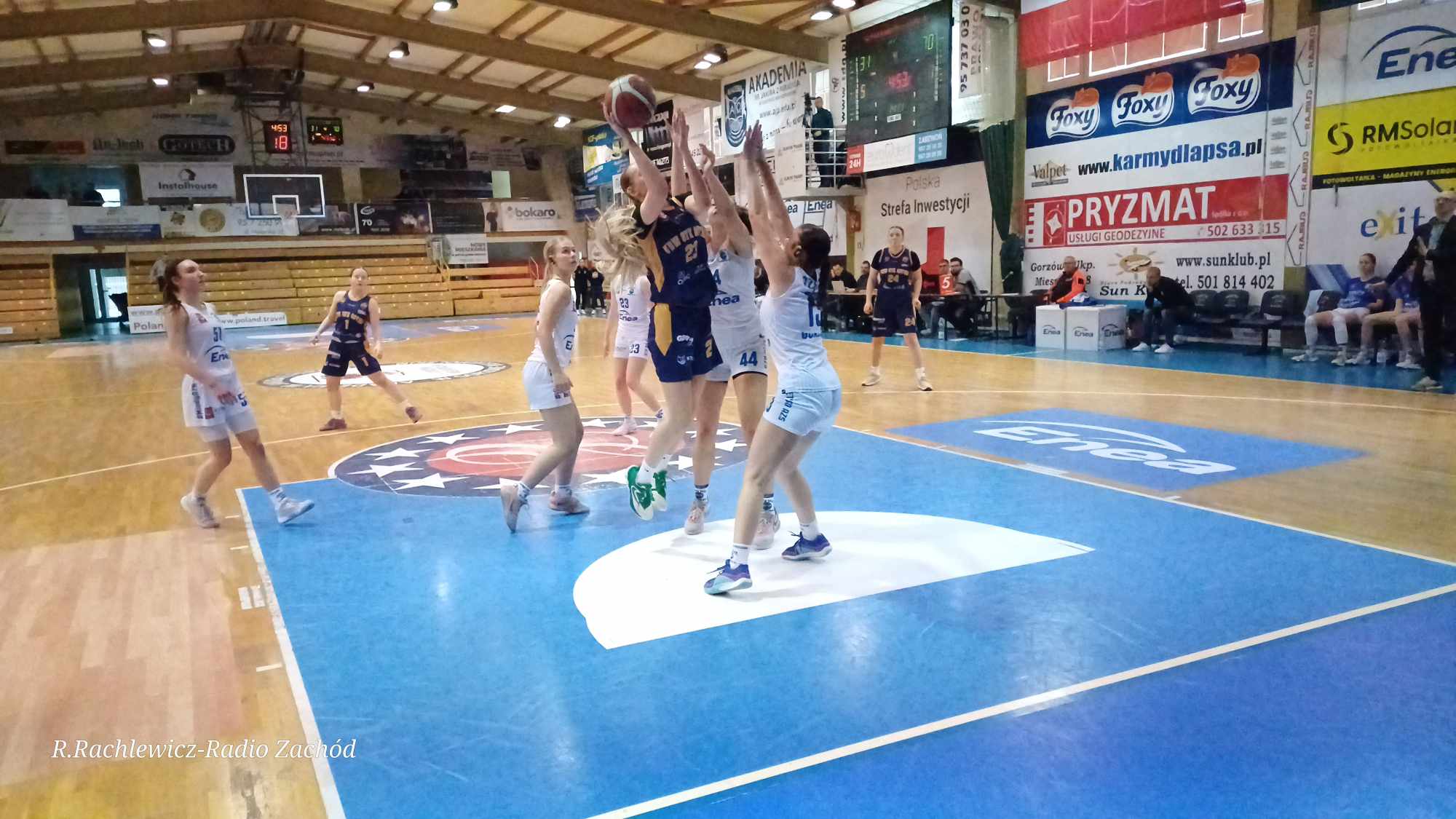Porażka koszykarek AZS AJP Radio Zachód - Lubuskie