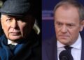 Premier Donald Tusk, fot. PAP/Rafał Guz; Prezes PiS Jarosław Kaczyński, fot. PAP/Piotr Nowak