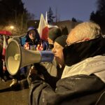 Przed Radiem Zachód odbył się protest w obronie wolnych mediów Radio Zachód - Lubuskie