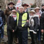 Zdjęcie uczestnika protestu