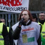 Zdjęcie uczestnika protestu