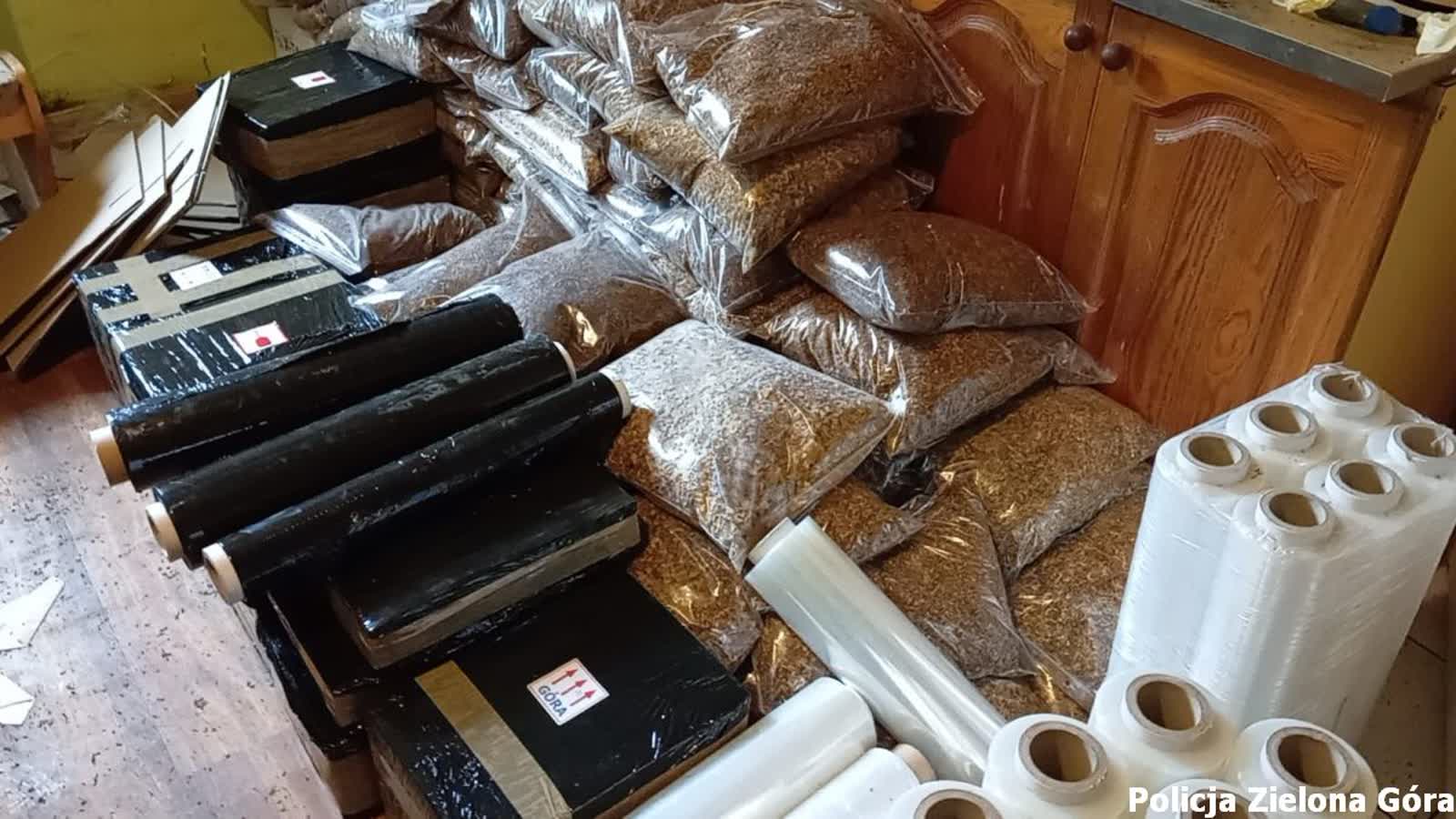 5 ton tytoniowej kontrabandy i narkotyki schowane w domu Radio Zachód - Lubuskie
