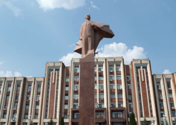 Pomnik Lenina w Naddniestrzu/Fot. PAP