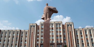 Pomnik Lenina w Naddniestrzu/Fot. PAP