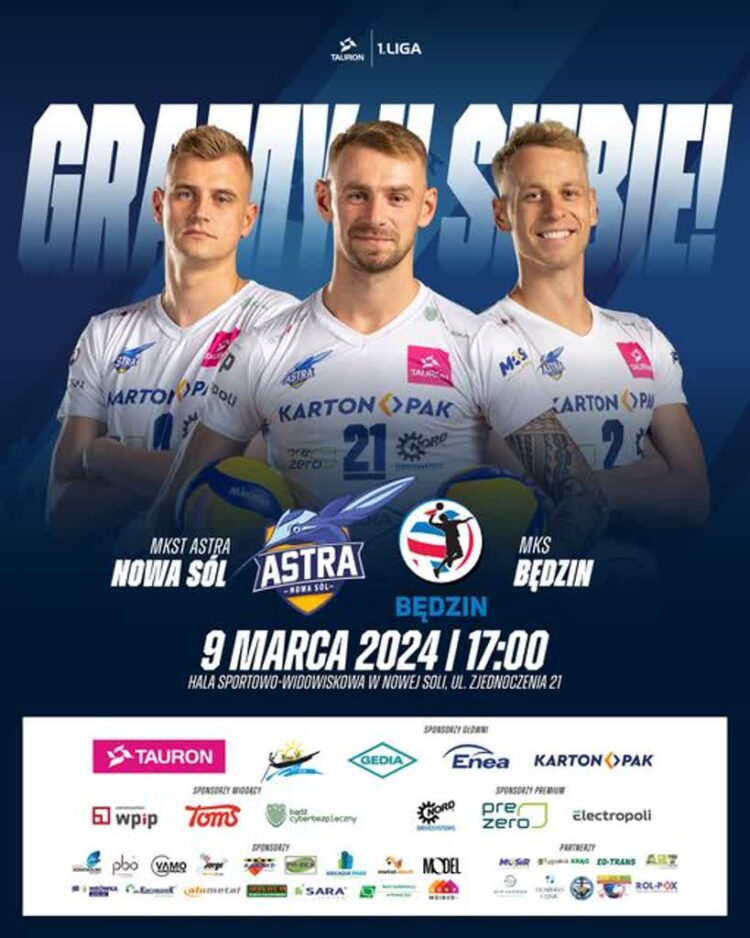 Lider Tauron 1. Ligi zagra z Astrą w Nowej Soli Radio Zachód - Lubuskie