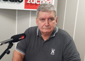 emerytowany kpt. Andrzej Rewieński, zastępca dowódcy Radio Zachód - Lubuskie