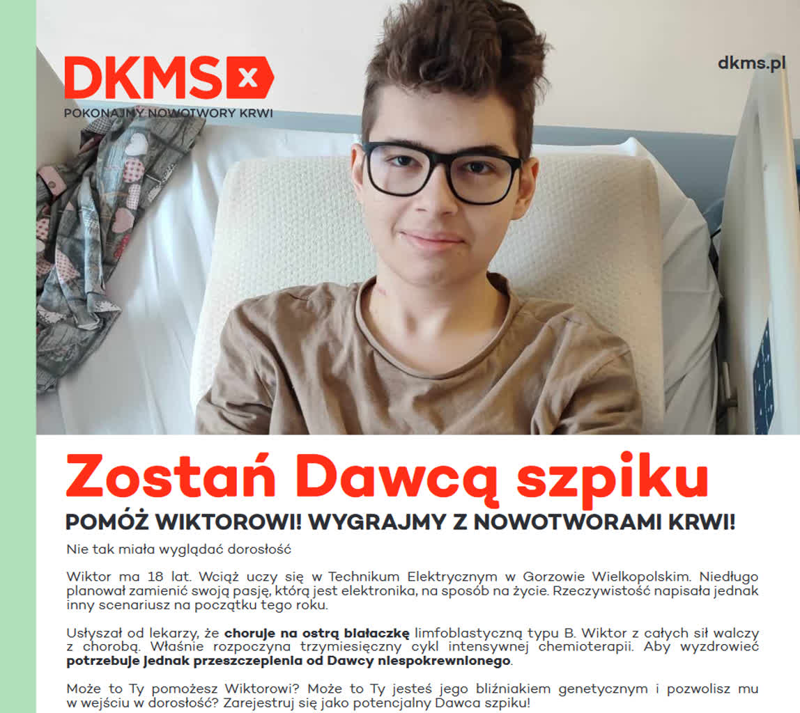 Wiktor z Gorzowa szuka „genetycznego bliźniaka” Radio Zachód - Lubuskie