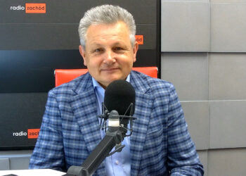 Czesław Fiedorowicz. Prezes Konwentu Euroregionu "Sprewa-Nysa-Bóbr" Radio Zachód - Lubuskie