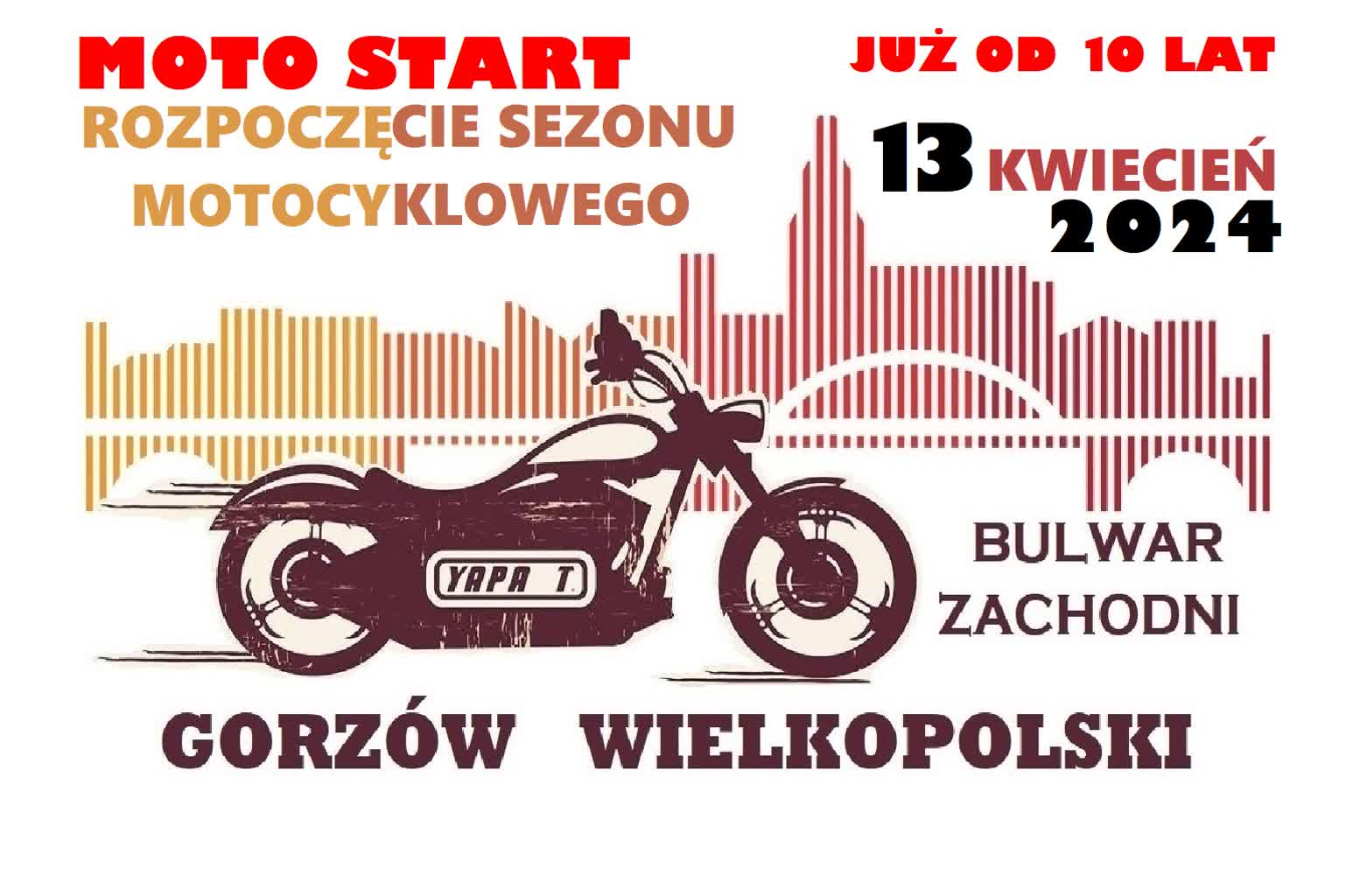 MOTOSTART po raz 10. Radio Zachód - Lubuskie