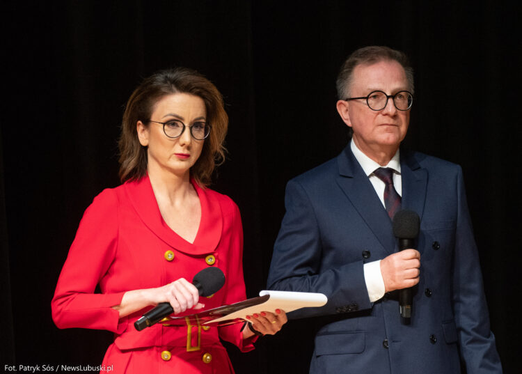 Fot. Patryk Sós/NewsLubuski.pl, Zielona Gora, 03.04.2024. Debata kandydatow na prezydenta Zielonej Gory.