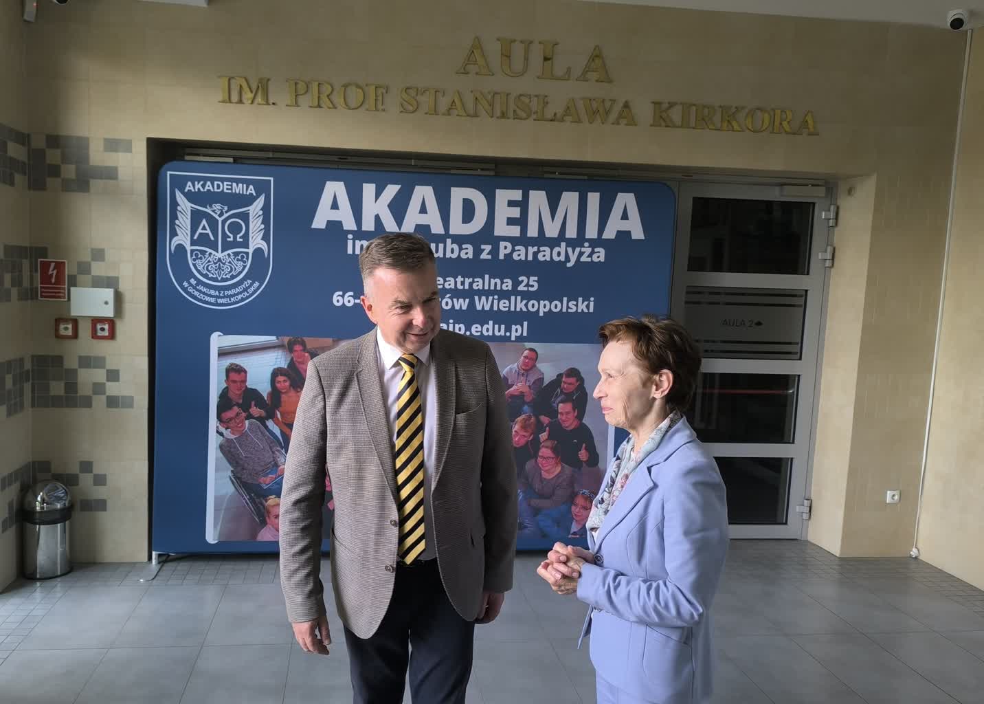 Minister nauki w gorzowskiej uczelni Radio Zachód - Lubuskie