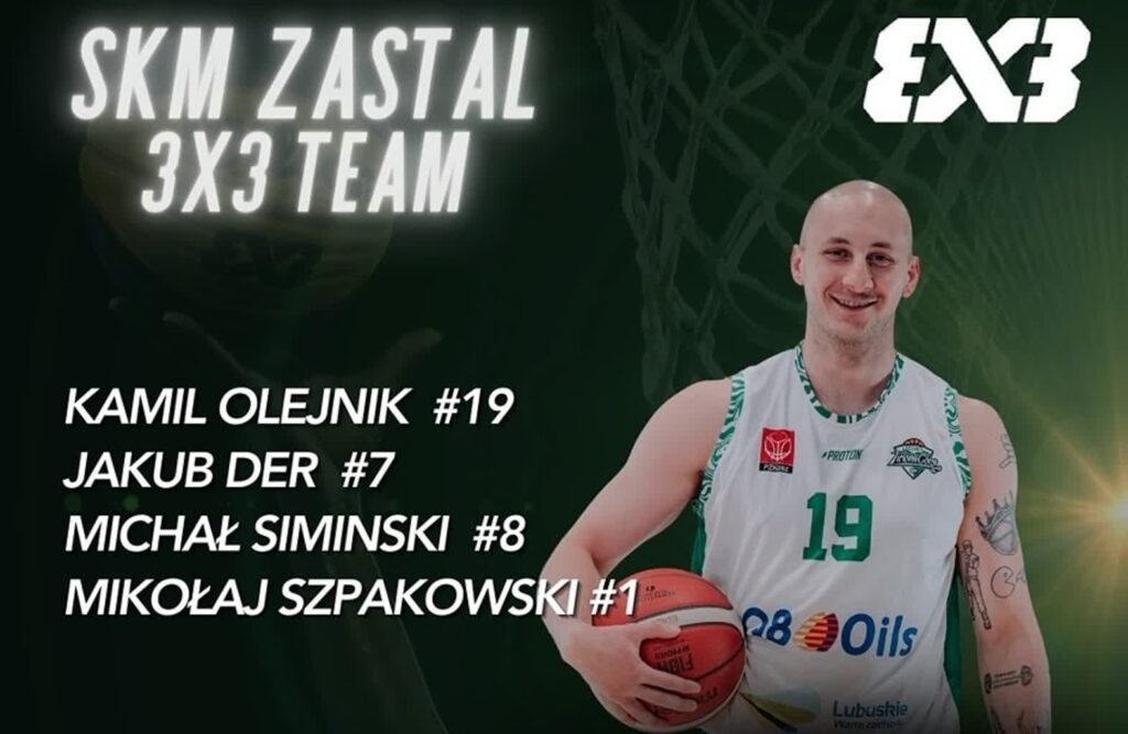 W SKM-ie Zastalu stawiają na 3x3! fot. materiały Q8 Oils SKM-u Zastalu Zielona Góra