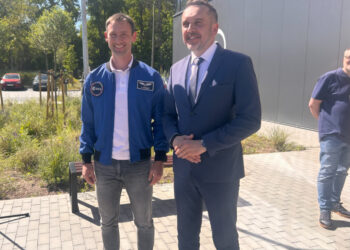 Astronauta Sławosz Uznański odwiedził Zieloną Górę Radio Zachód - Lubuskie