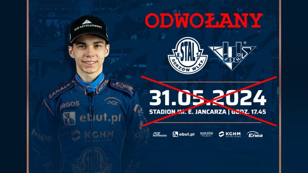 Mecz Stali Gorzów z Unią Leszno odwołany Mecz Stali Gorzów z Unią Leszno odwołany Radio Zachód - Lubuskie