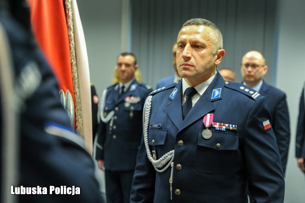 Insp. Jerzy Czebreszuk Komendantem Wojewódzkim Policji w Gorzowie Wlkp. Radio Zachód - Lubuskie