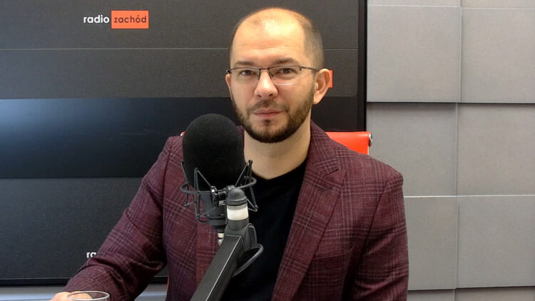 Michał Braun dyrektor Narodowego Instytutu Wolności - Centrum Rozwoju Społeczeństwa Obywatelskiego Radio Zachód - Lubuskie
