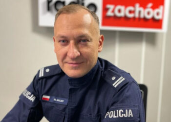 Marcin Maludy, rzecznik lubuskiej policji Radio Zachód - Lubuskie